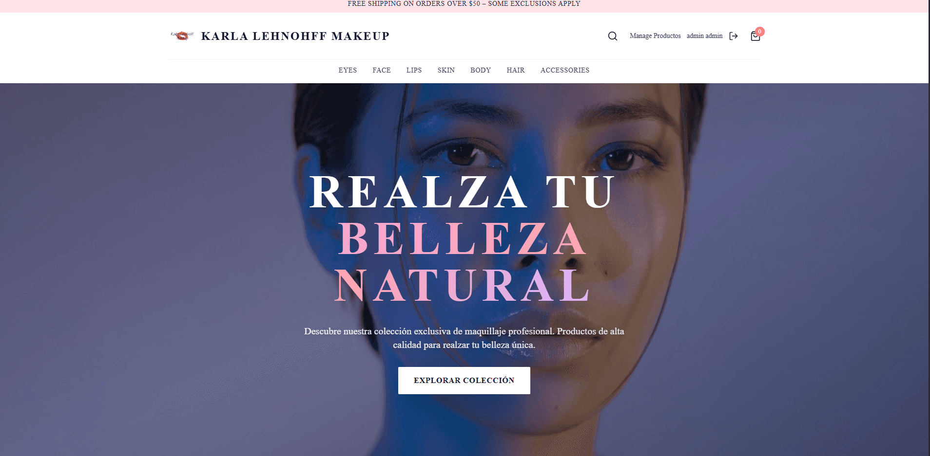 Makeup e-commerce - Image 1